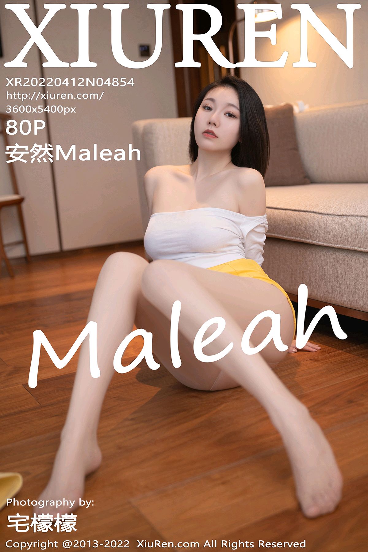 [XiuRen秀人网] 2022.04.12 No.4854 安然Maleah [80P726MB]-女神汇