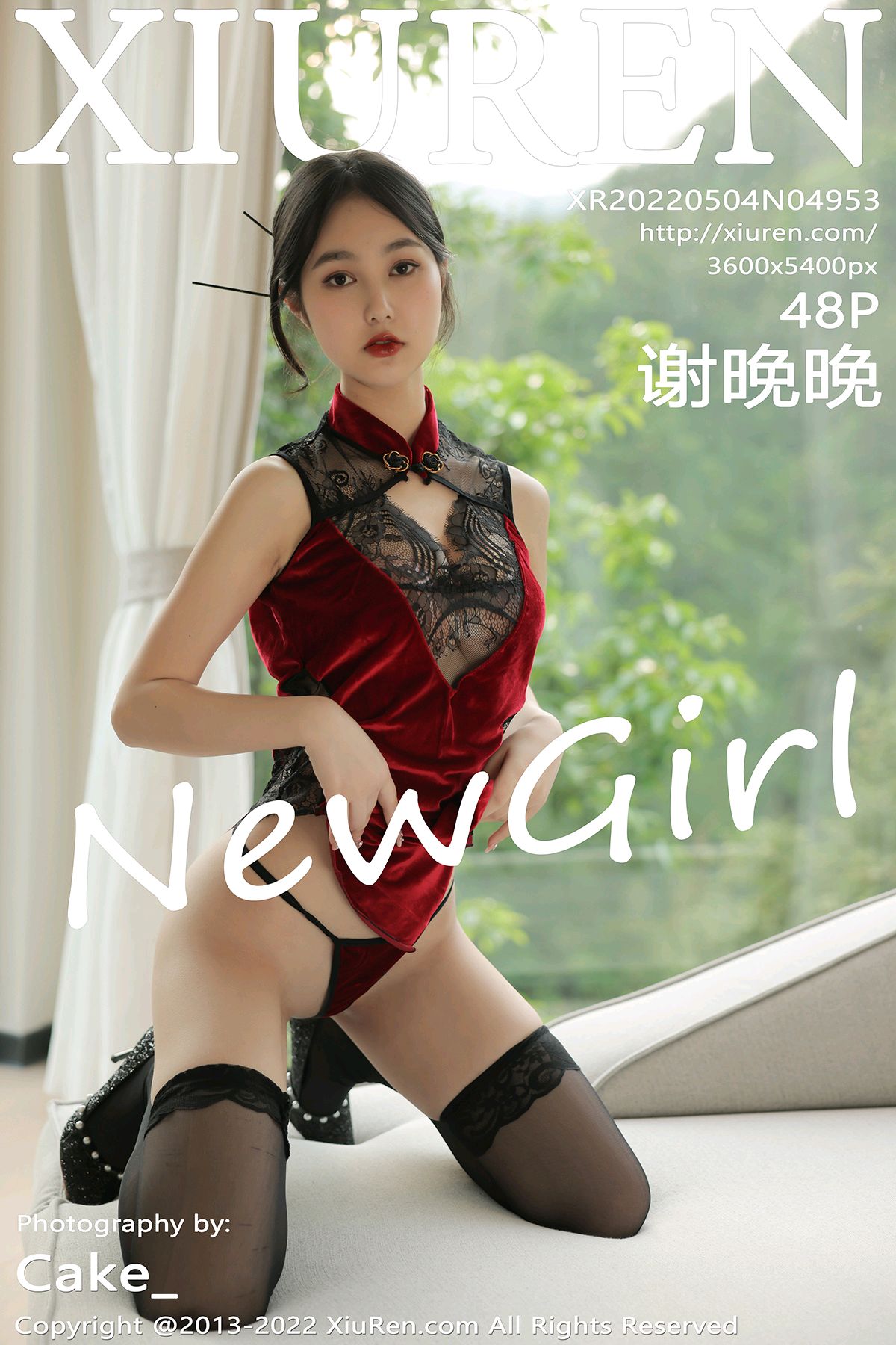 [XiuRen秀人网] 2022.05.04 No.4953 谢晚晚 [48P443MB]