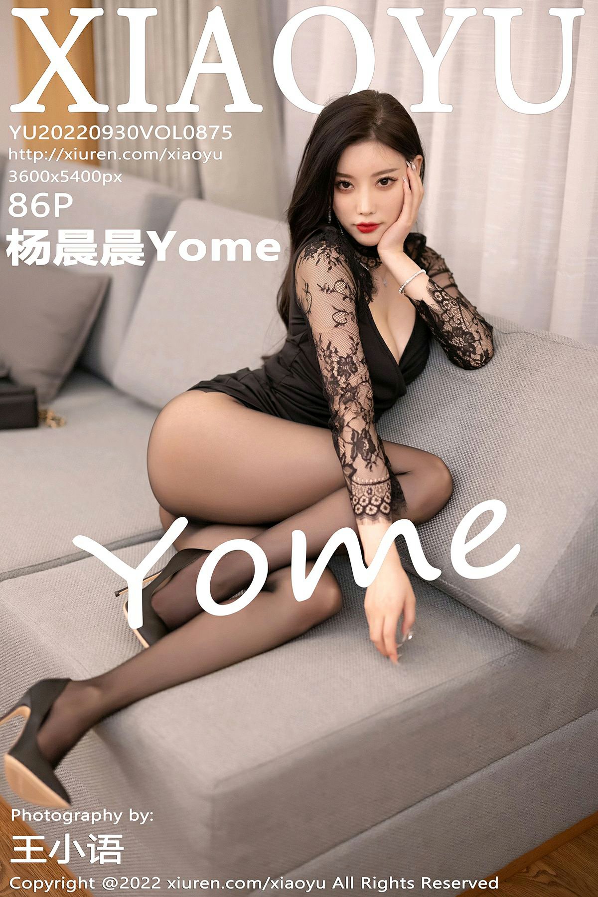 [XIAOYU语画界] 2022.09.30 VOL.875 杨晨晨Yome [86P696MB]-女神汇