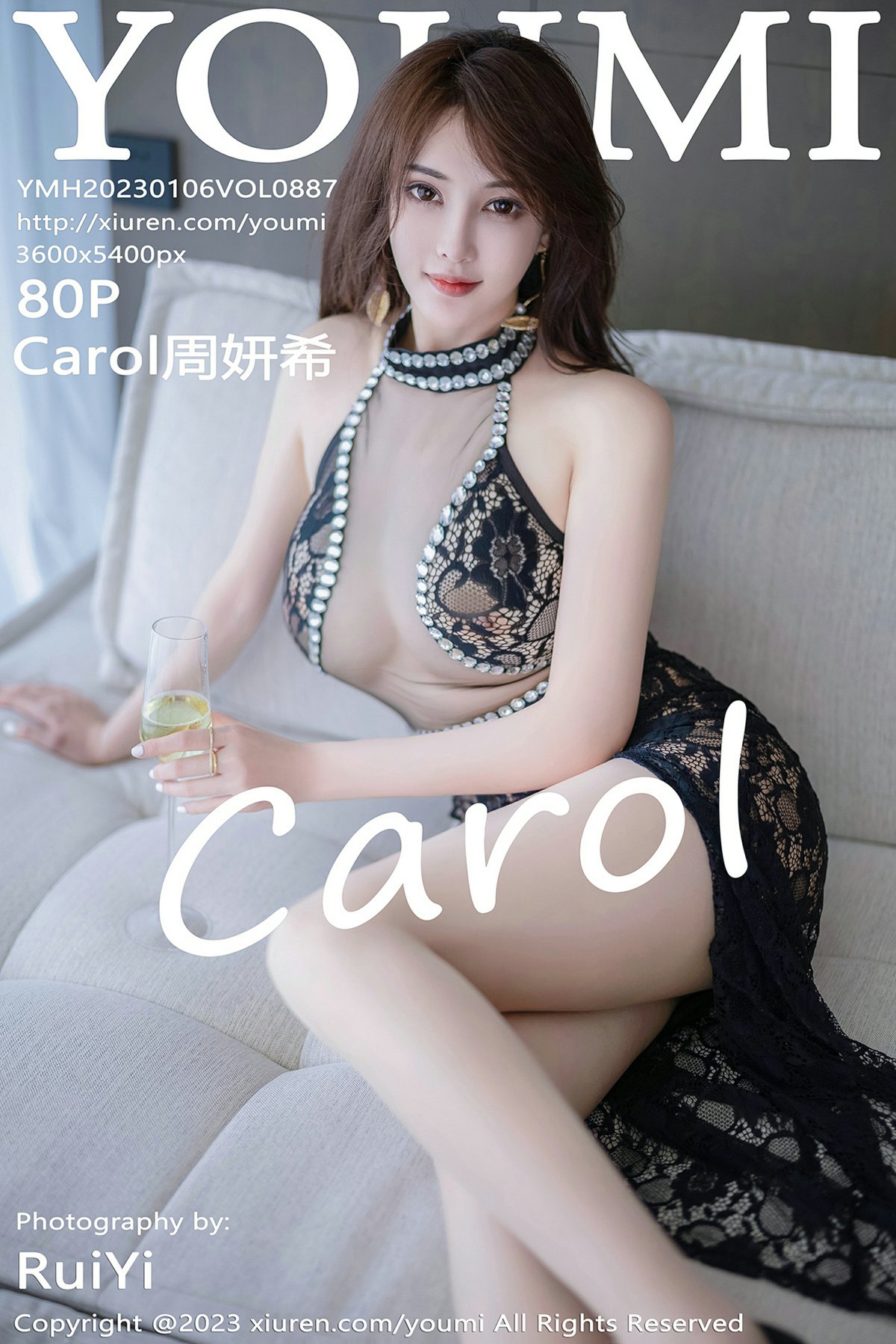 [YOUMI尤蜜荟] 2023.01.06 VOL.887 Carol周妍希 [80P443MB]-女神汇