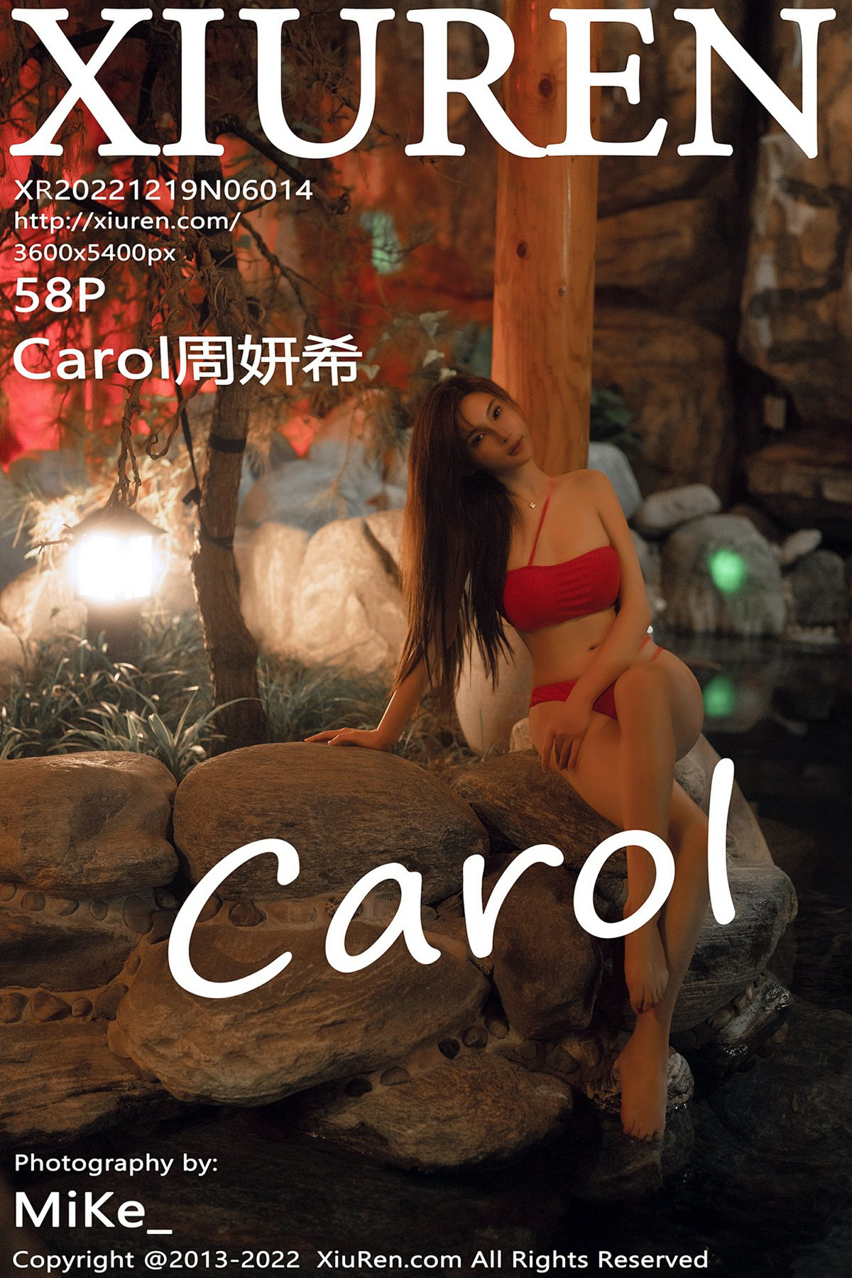 [XiuRen秀人网] 2022.12.19 No.6014 Carol周妍希 [58P521MB]-女神汇