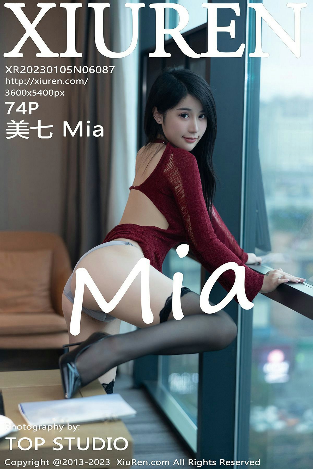 [XiuRen秀人网] 2023.01.05 No.6087 美七 Mia [74P428MB]