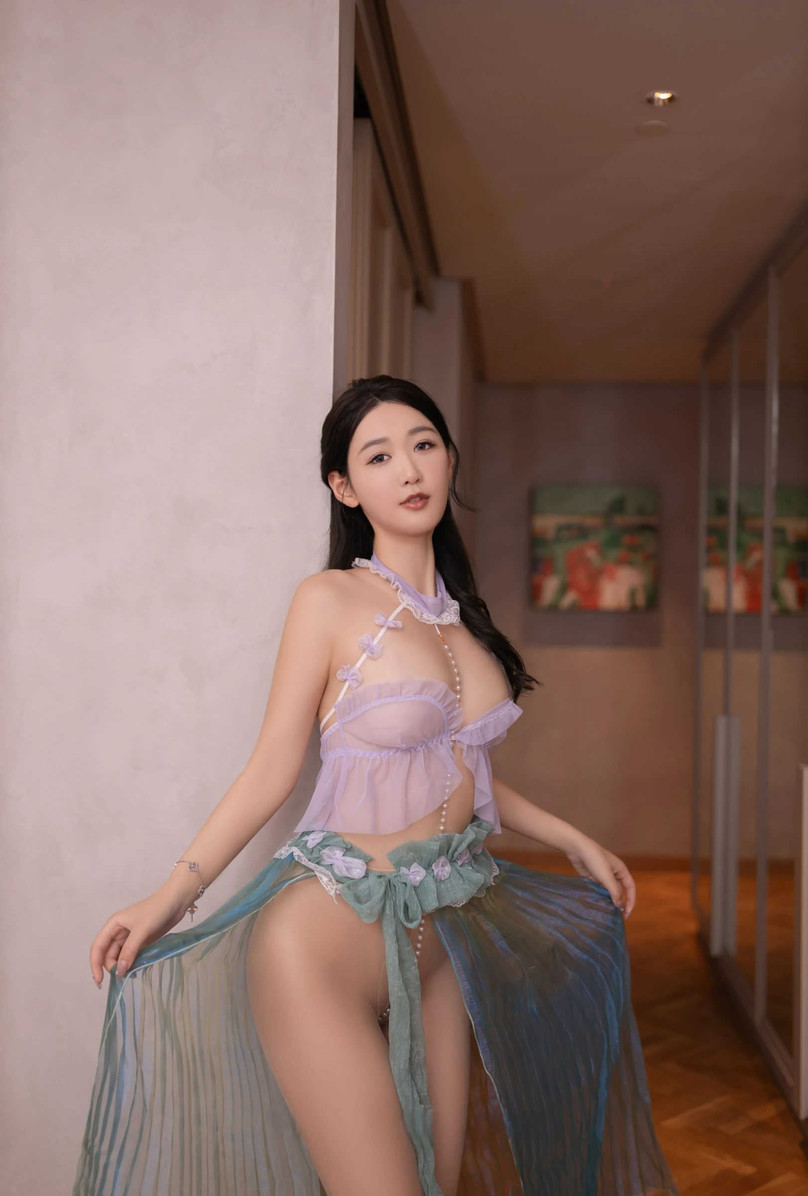 xiuren秀人网福利唐安琪大尺度私拍写真情趣古风-女神汇