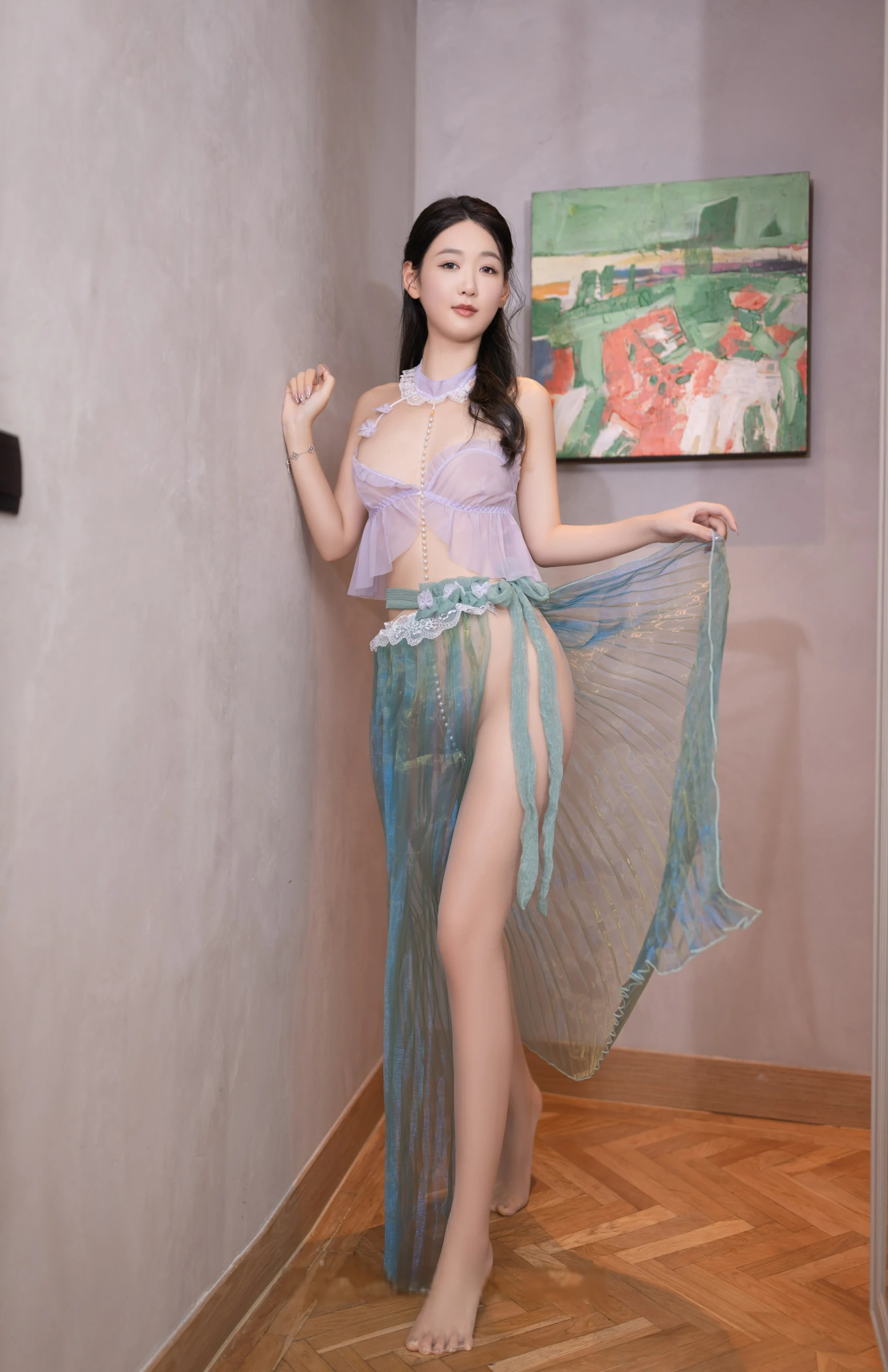 xiuren秀人网福利唐安琪大尺度私拍写真情趣古风-女神汇