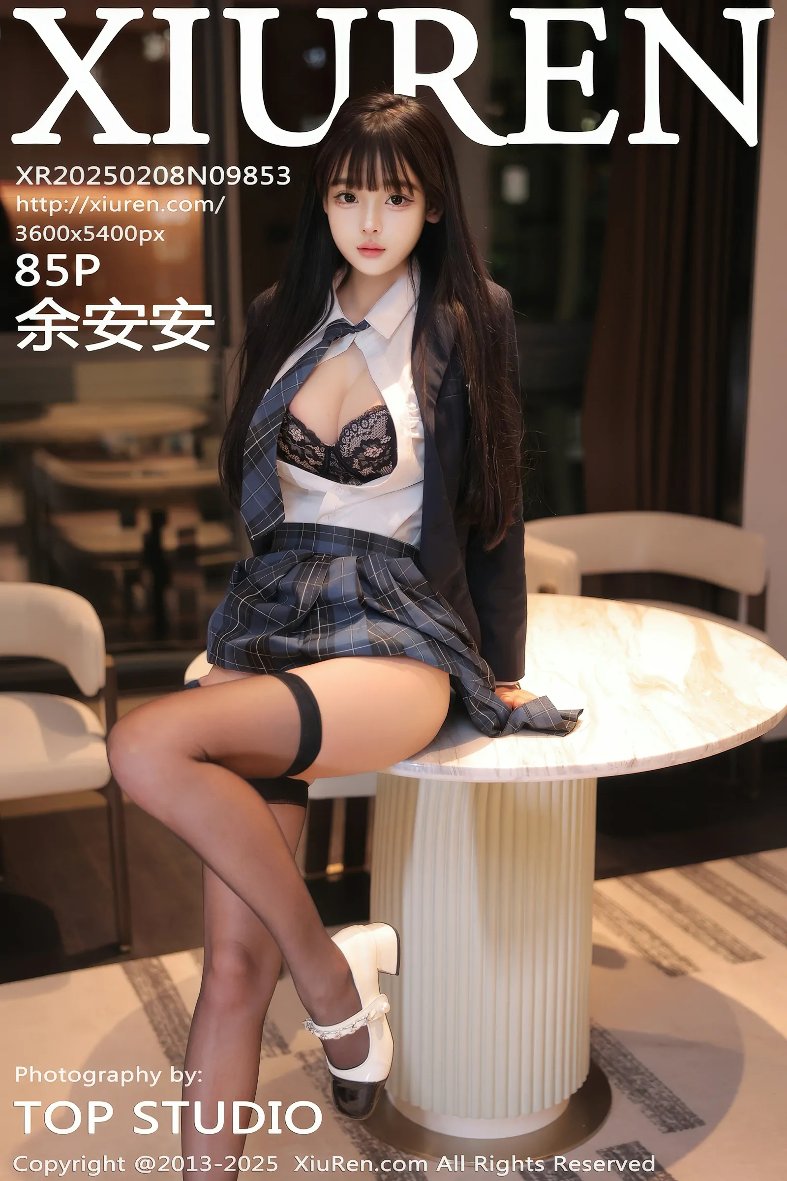 [Xiuren秀人网] 2025.02.08 NO.9853 余安安 [85+1P／250MB]